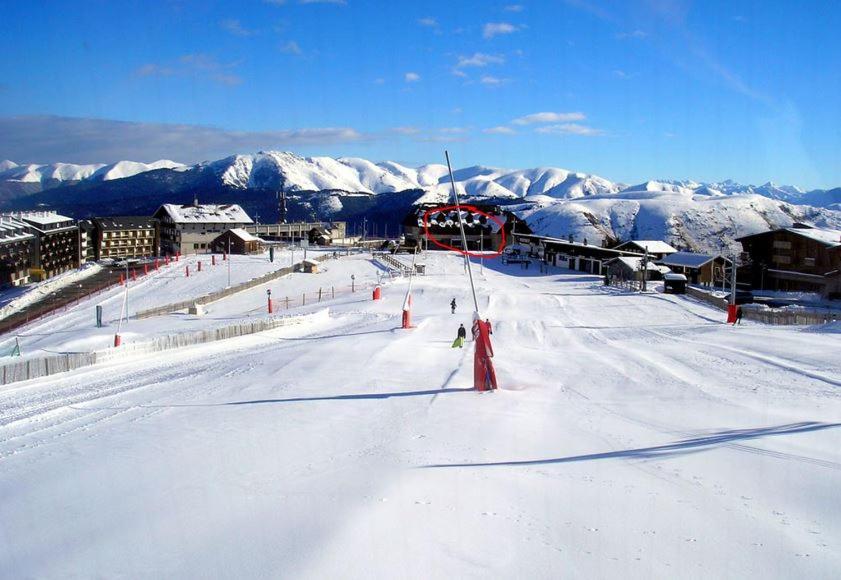 Ferienwohnung Vue Panoramique Sur Les Pyrenees Saint-Lary-Soulan Exterior foto
