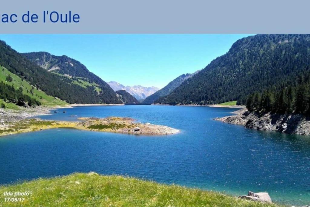 Ferienwohnung Vue Panoramique Sur Les Pyrenees Saint-Lary-Soulan Exterior foto