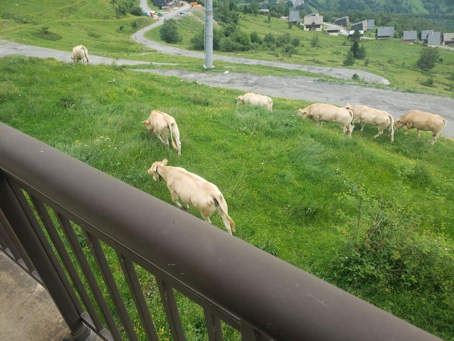 Ferienwohnung Vue Panoramique Sur Les Pyrenees Saint-Lary-Soulan Exterior foto