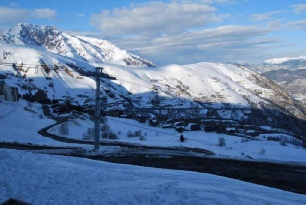 Ferienwohnung Vue Panoramique Sur Les Pyrenees Saint-Lary-Soulan Exterior foto